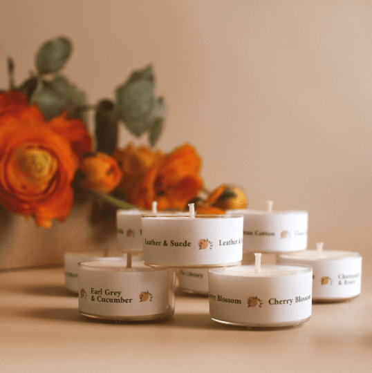 Amber Dragon Duft-Teelichter