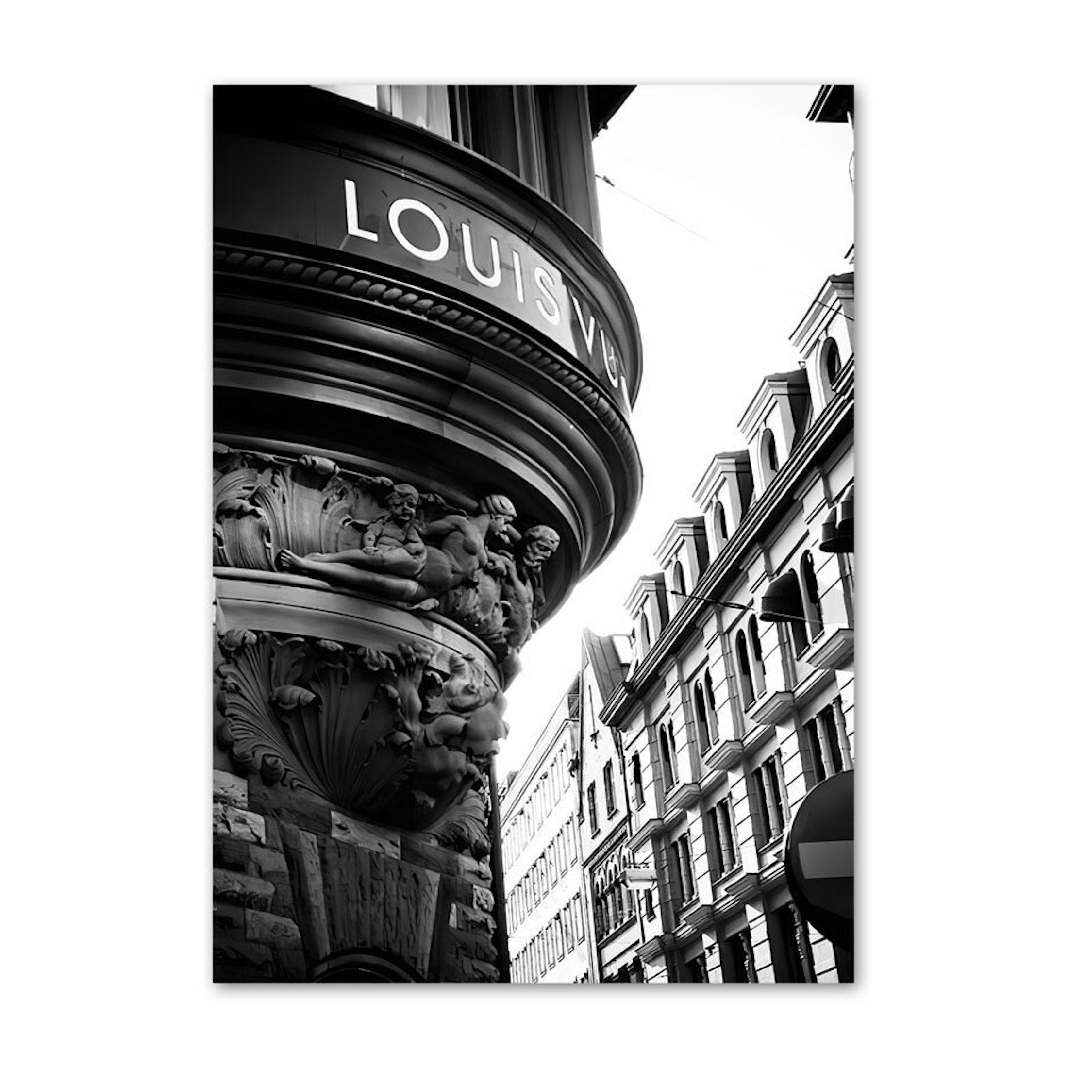 Poster Luxus Fahrzeuge und Geschäfte  als Deko Print ohne Rahmen