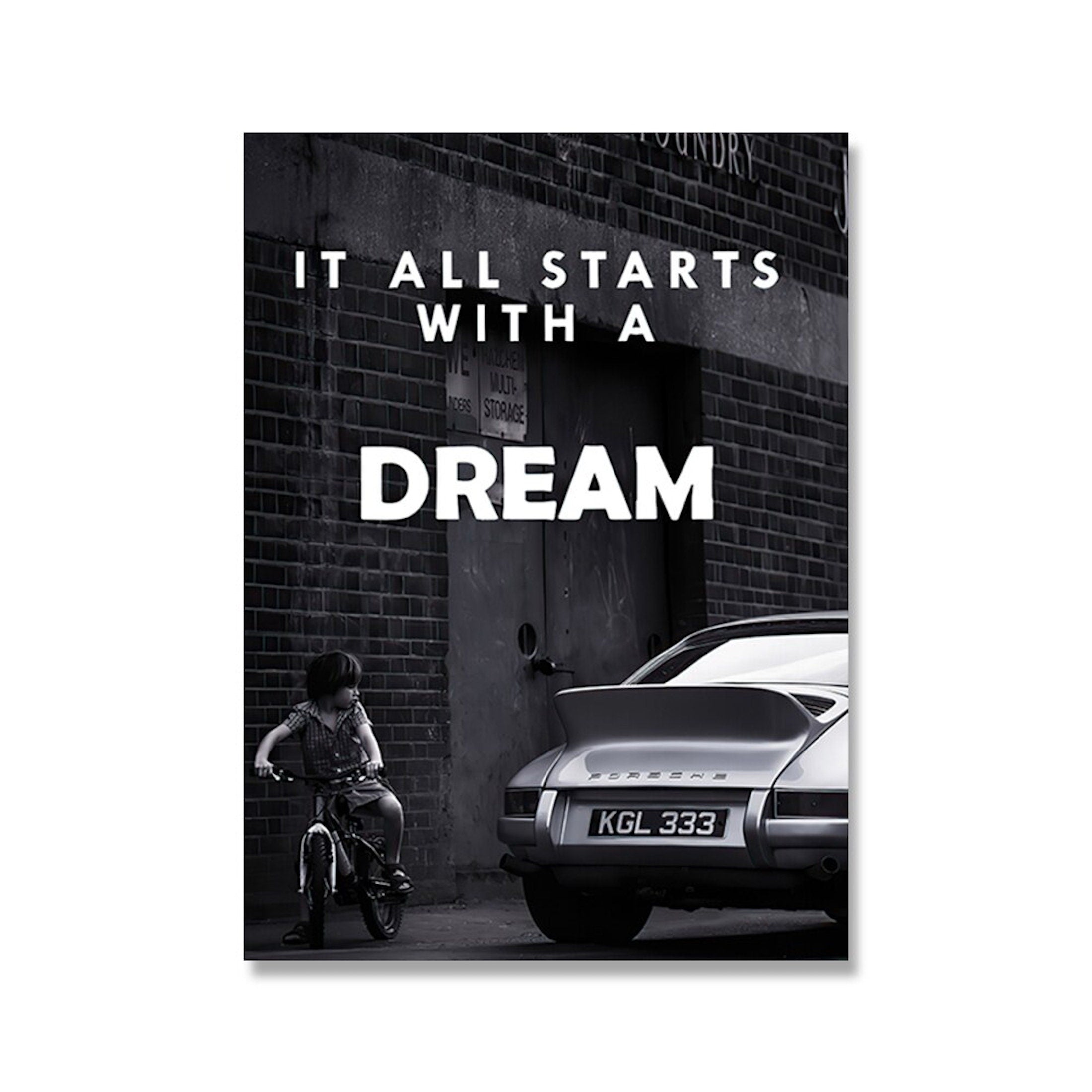 Poster Luxus Fahrzeuge und Geschäfte  als Deko Print ohne Rahmen