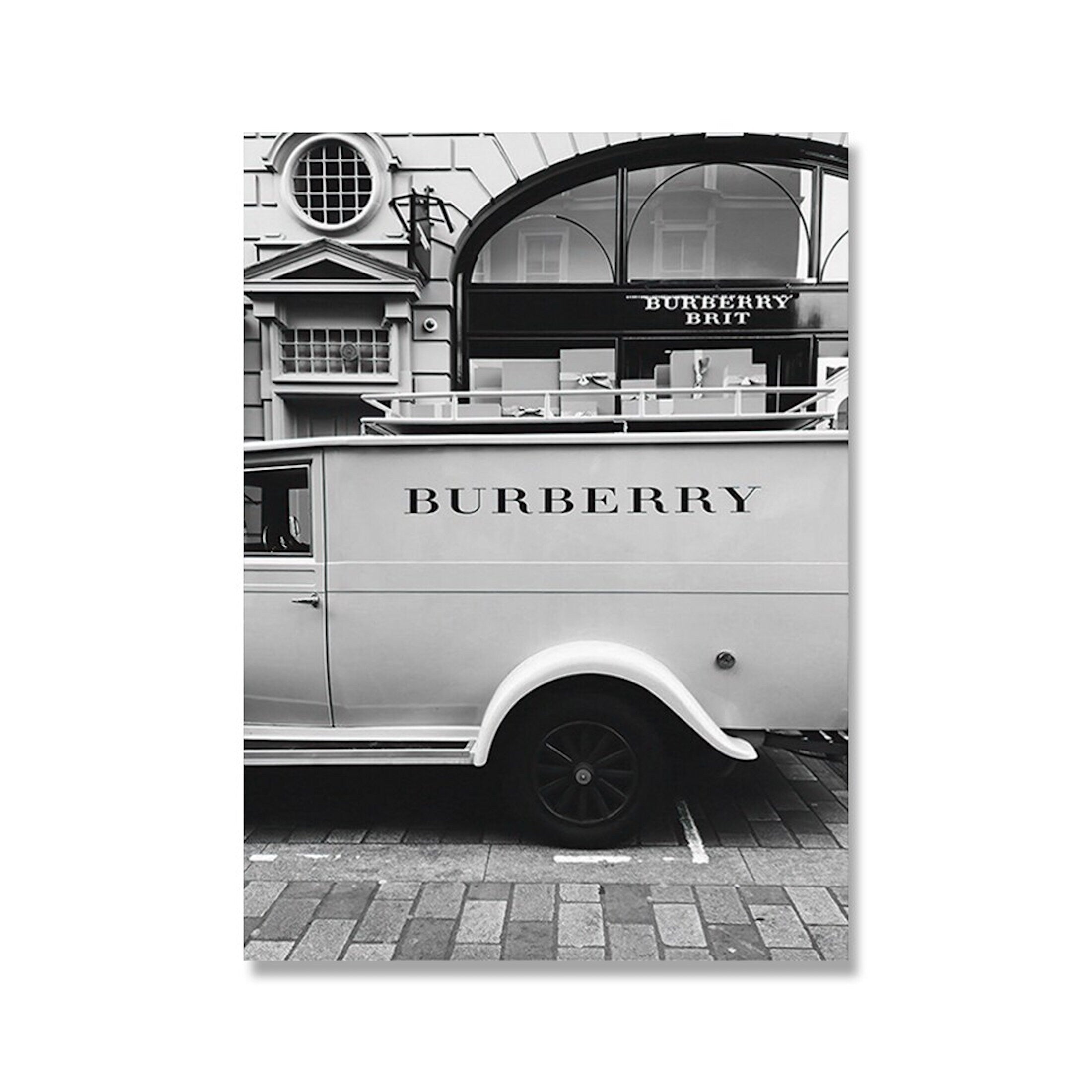 Poster Luxus Fahrzeuge und Geschäfte  als Deko Print ohne Rahmen