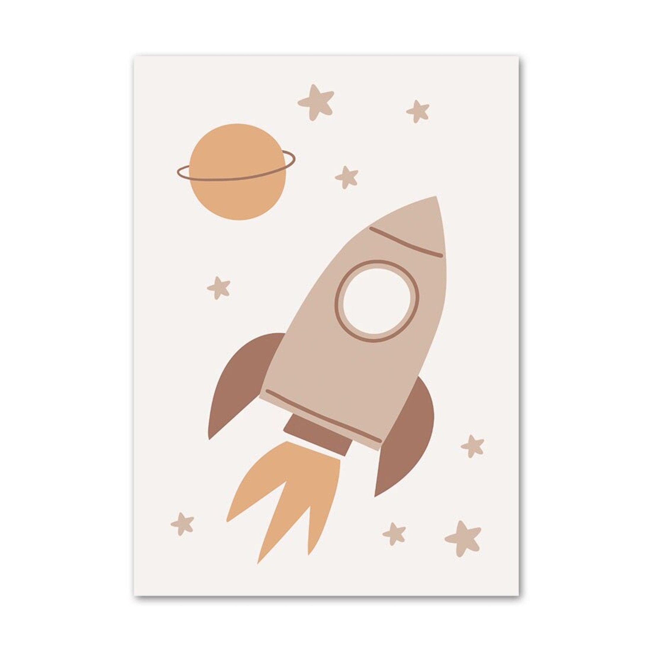 Poster Baby Motive Sonne Liebe Wolke Rakete Regenbogen Erdbeere Träume groß und Traktor als Deko Print ohne Rahmen