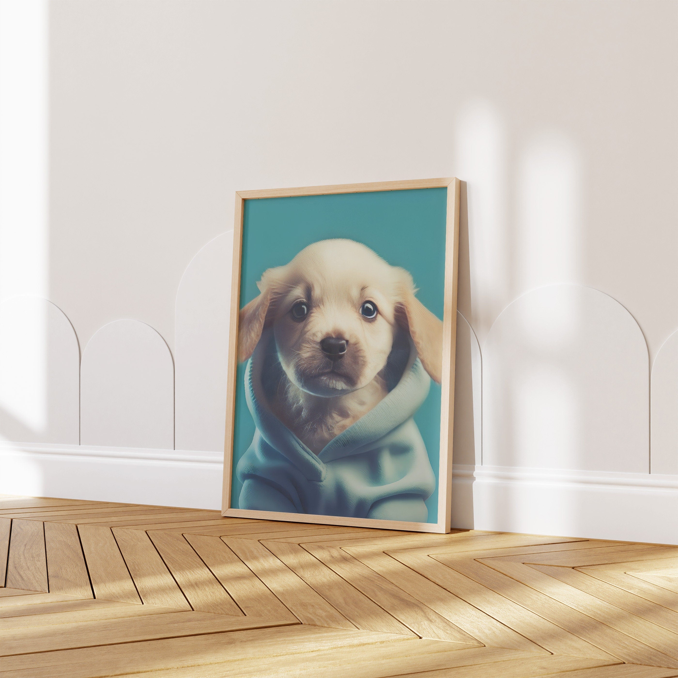 Kinderzimmer Poster Tiere Fuchs Elefant Bär Nashorn Erdmännchen · Kinderzimmer Bilder · Wand Deko · Kunst Druck · Deko Print · ohne Rahmen